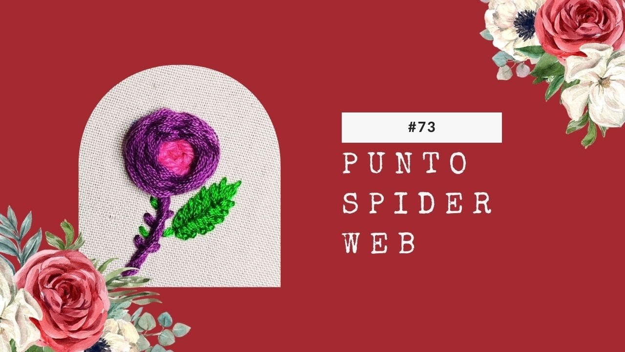 PUNTADA SPIDER WEB  O TELARAÑA