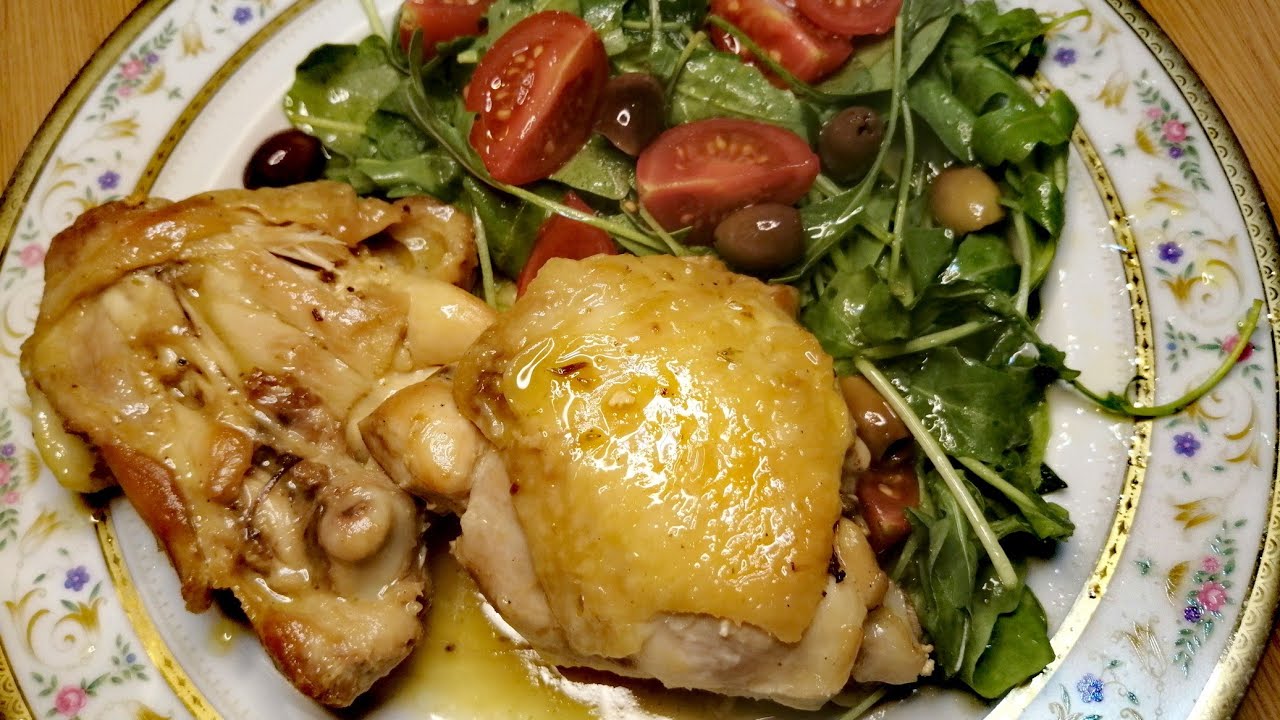 #ricettafacile #pollo | sovracosce di pollo al vino bianco | gustoso piace tanto anche ai bambini 🍗