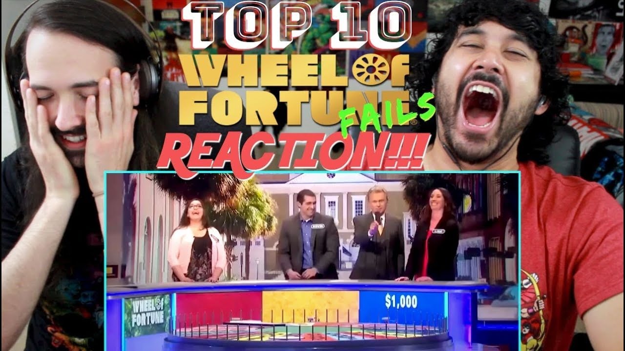 TOP 10 Wheel of Fortune FAILS - REACTION!!!