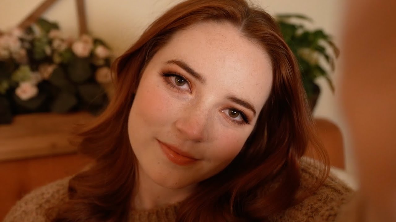 ASMR Invisible Triggers (face tapping, cat petting, plant care, hair brushing)