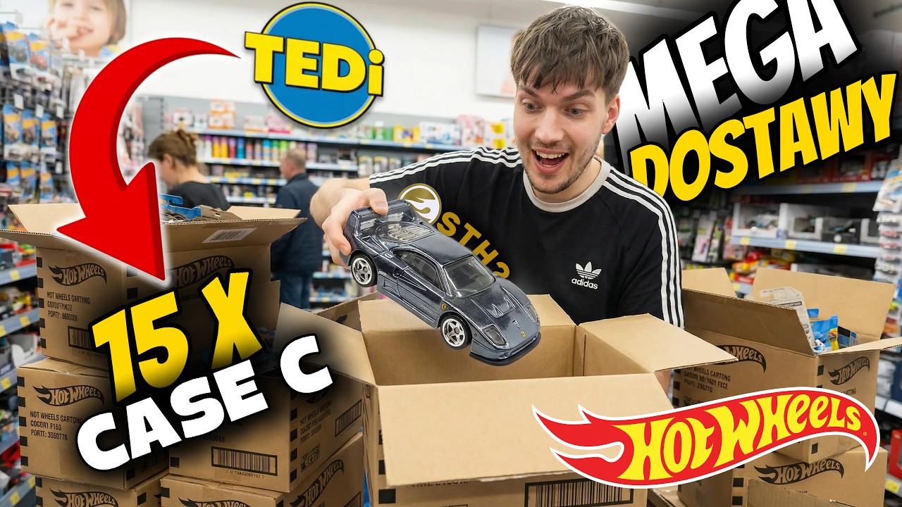 Takich dostaw Hot Wheels nie widziałem dawno *czy trafię Ferrari F40 STH?*