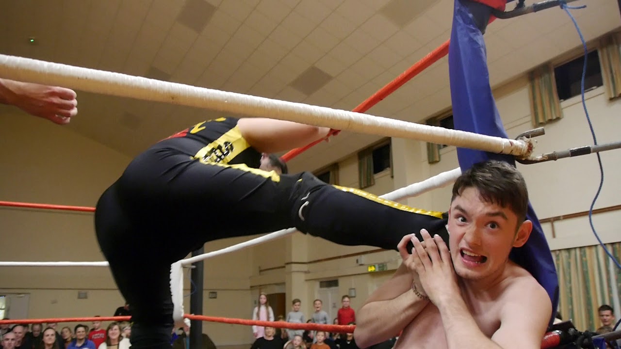 Rumble Wrestling Promotions *Unedited Roaming* - Ditton - Shen Woo vs Maverick Mayhew