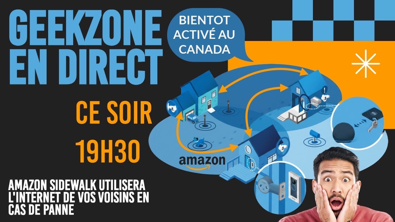 Entre le réseau sidewalk d'Amazon qui s'invite chez vos voisin et l'ia qui s'immisce partout.
