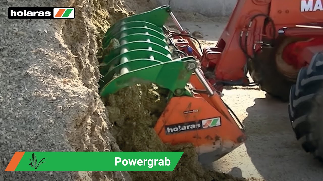 Holaras - KROKO 240 Uitkuilgrijper / Greifschaufel / Powergrab