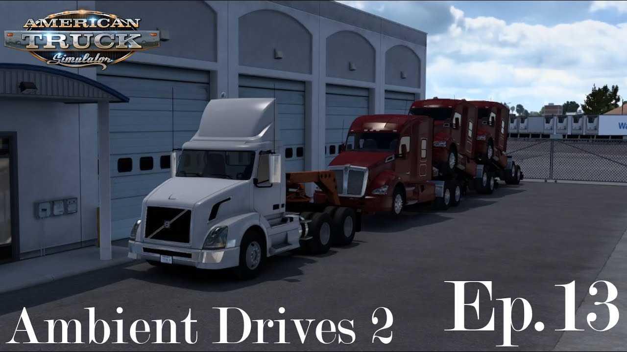 ATS Ambient Drives 2 | Episode 13 – Elko to Ogden (Kenworth Truck Delivery)