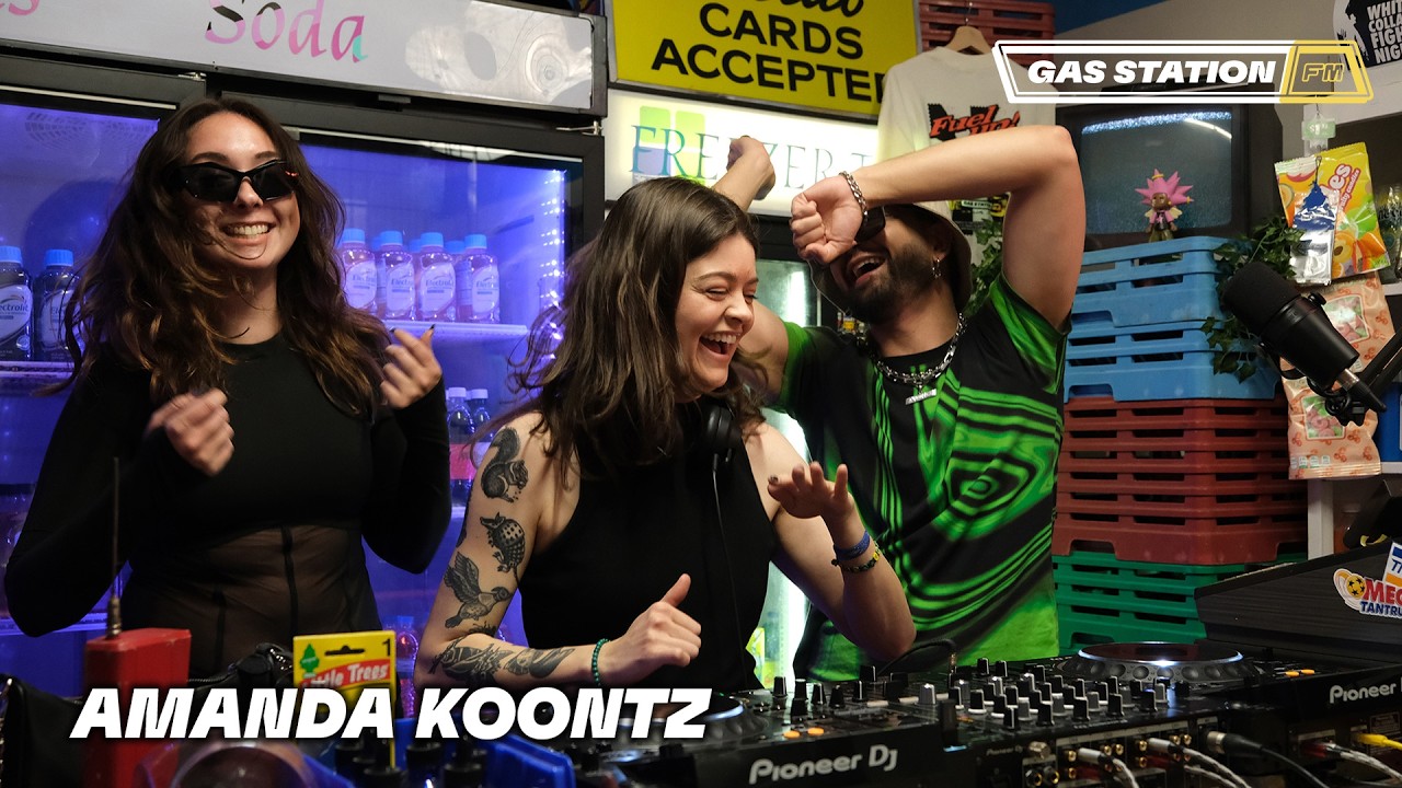 Percussive Techno & Hardgroove Mix in an ATX Gas Station | Amanda Koontz |