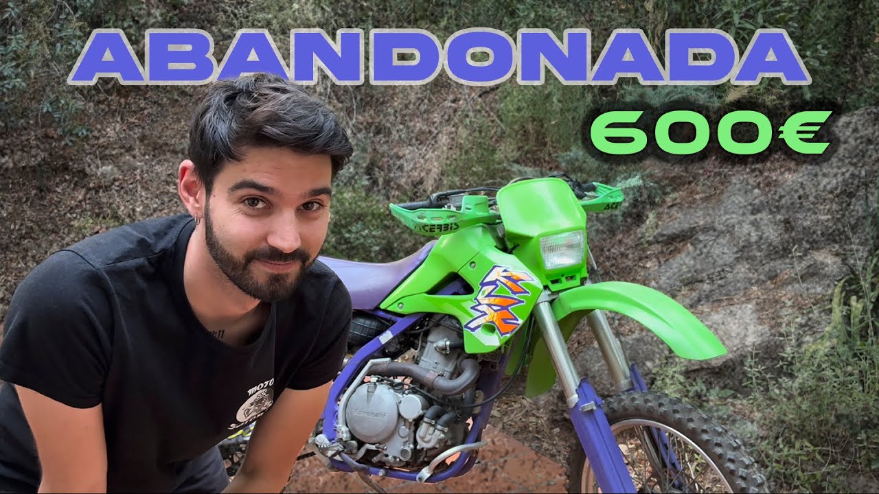 Compré una esta KLX 650 R OLVIDADA 8 años en un taller