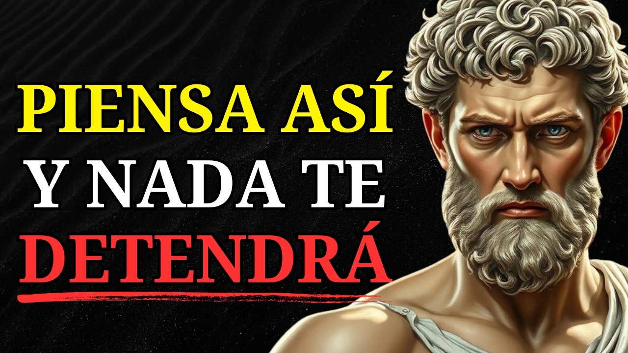 NADA PUEDE DETENERTE CUANDO PIENSAS ASÍ | 10 ENSEÑANZAS ESTOICAS