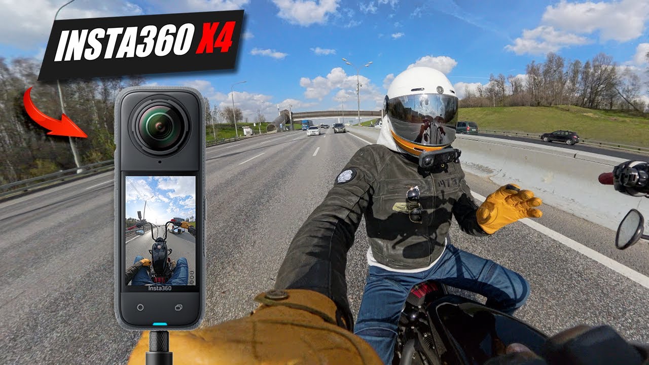 INSTA360 X4 ЧЕСТНЫЙ ОТЗЫВ! Лучшая камера для МОТОБЛОГа