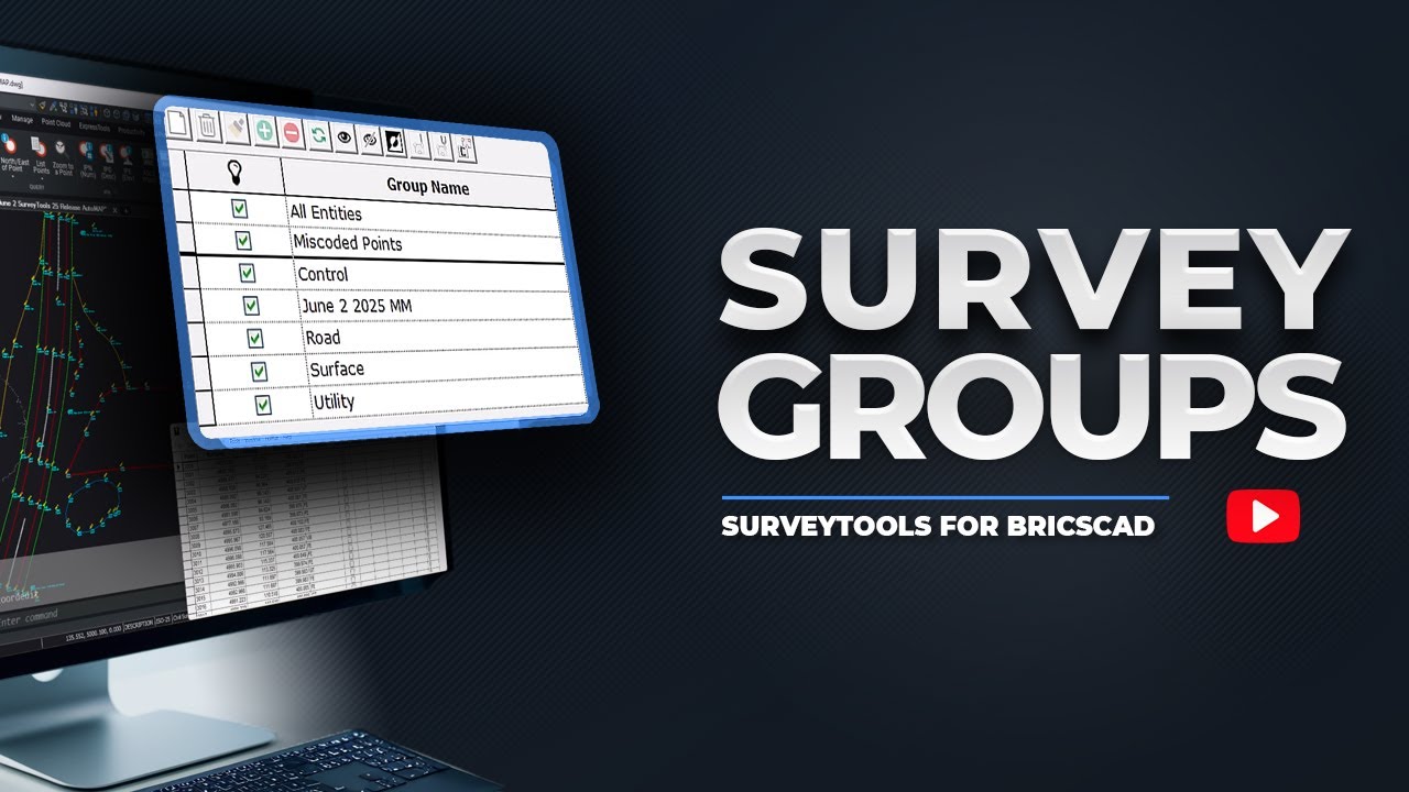 SurveyTools for BricsCAD v25: Organize, Manage, and Master Your Field Data