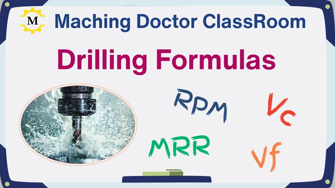 Basic Drilling Formulas - Machining Doctor