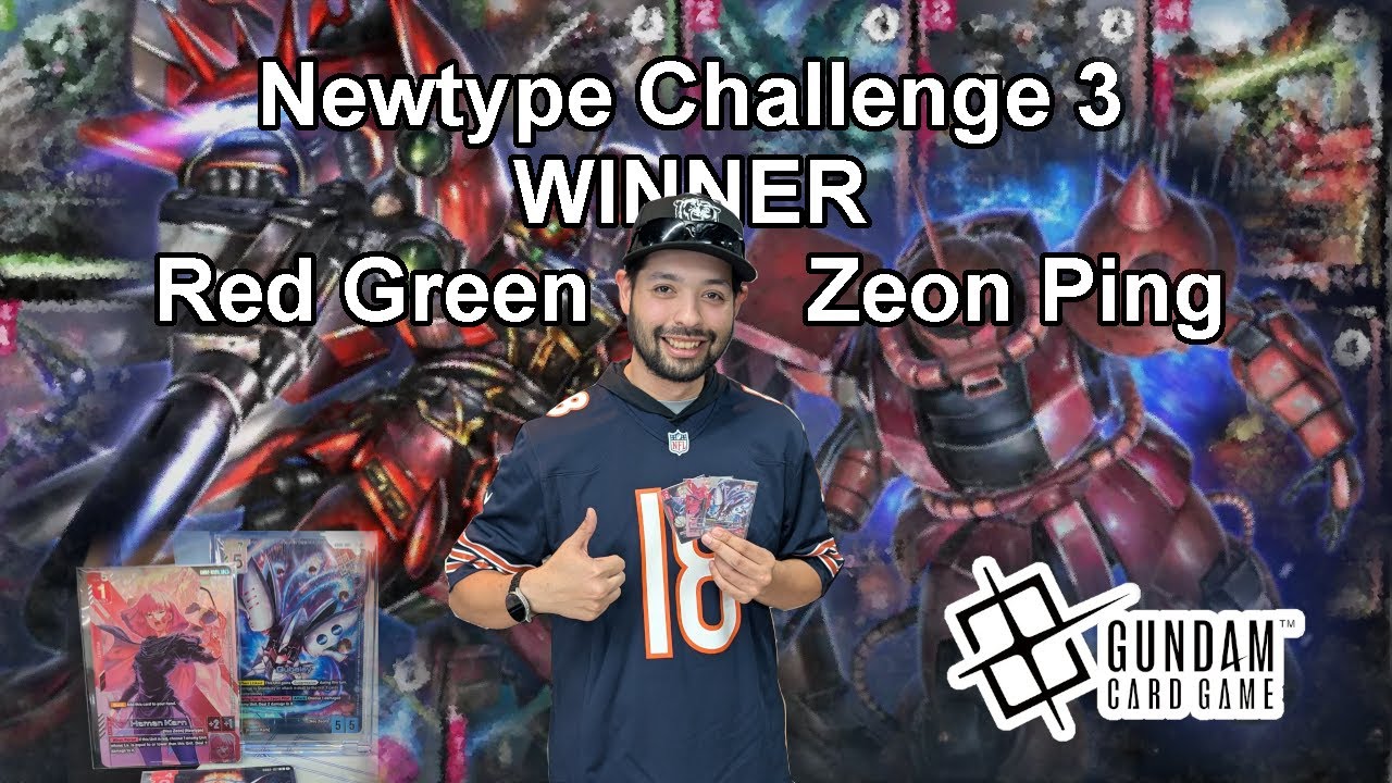 Описание колоды победителя Red Green Zeon Ping Newtype Challenge 3.