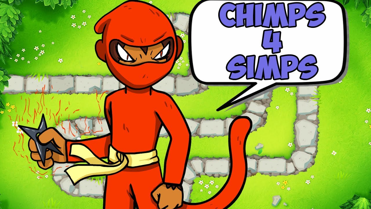 CHIMPS With ONLY Ninja!!! BTD6