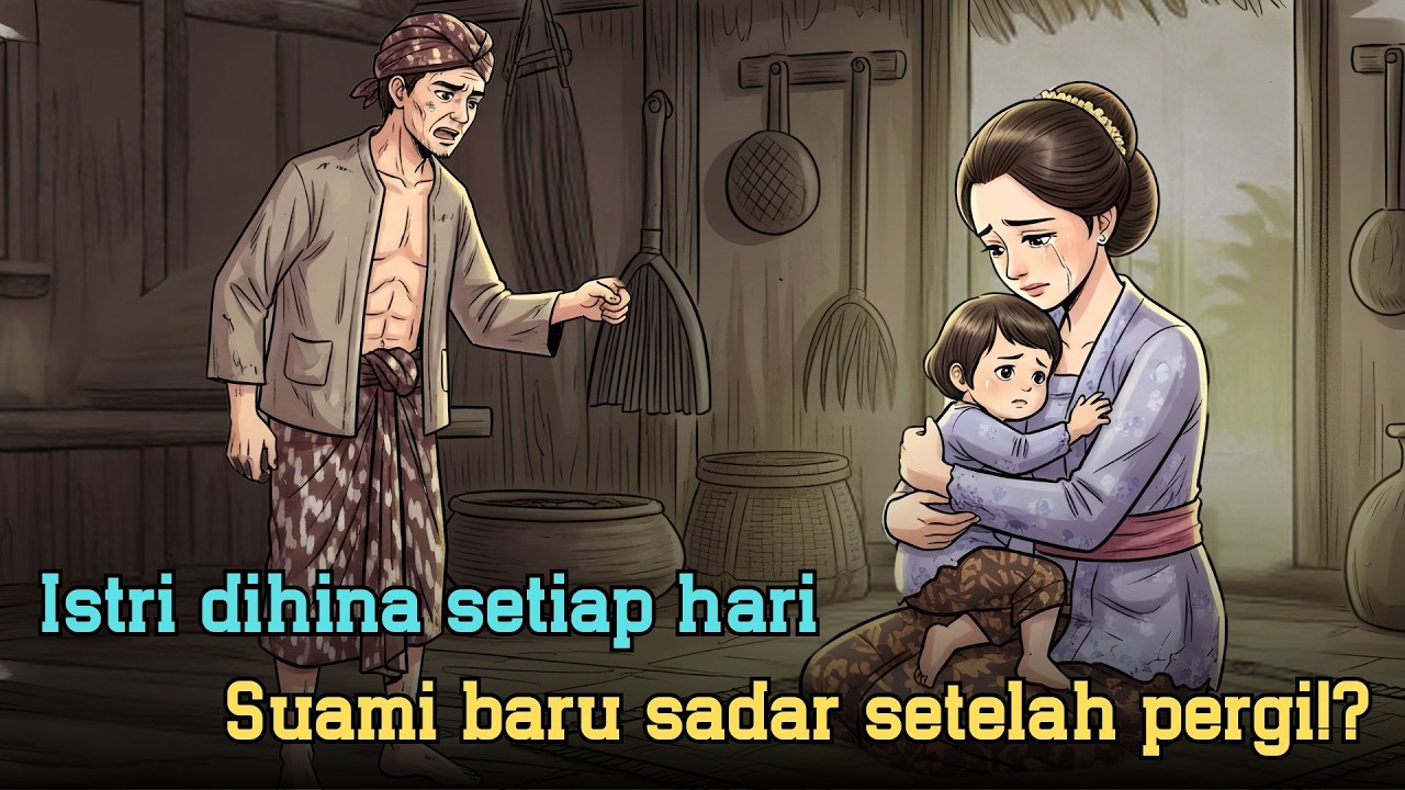 Karena Kemiskinan, Seorang Suami Menghina Istri dan Anaknya! |cerita rakyat