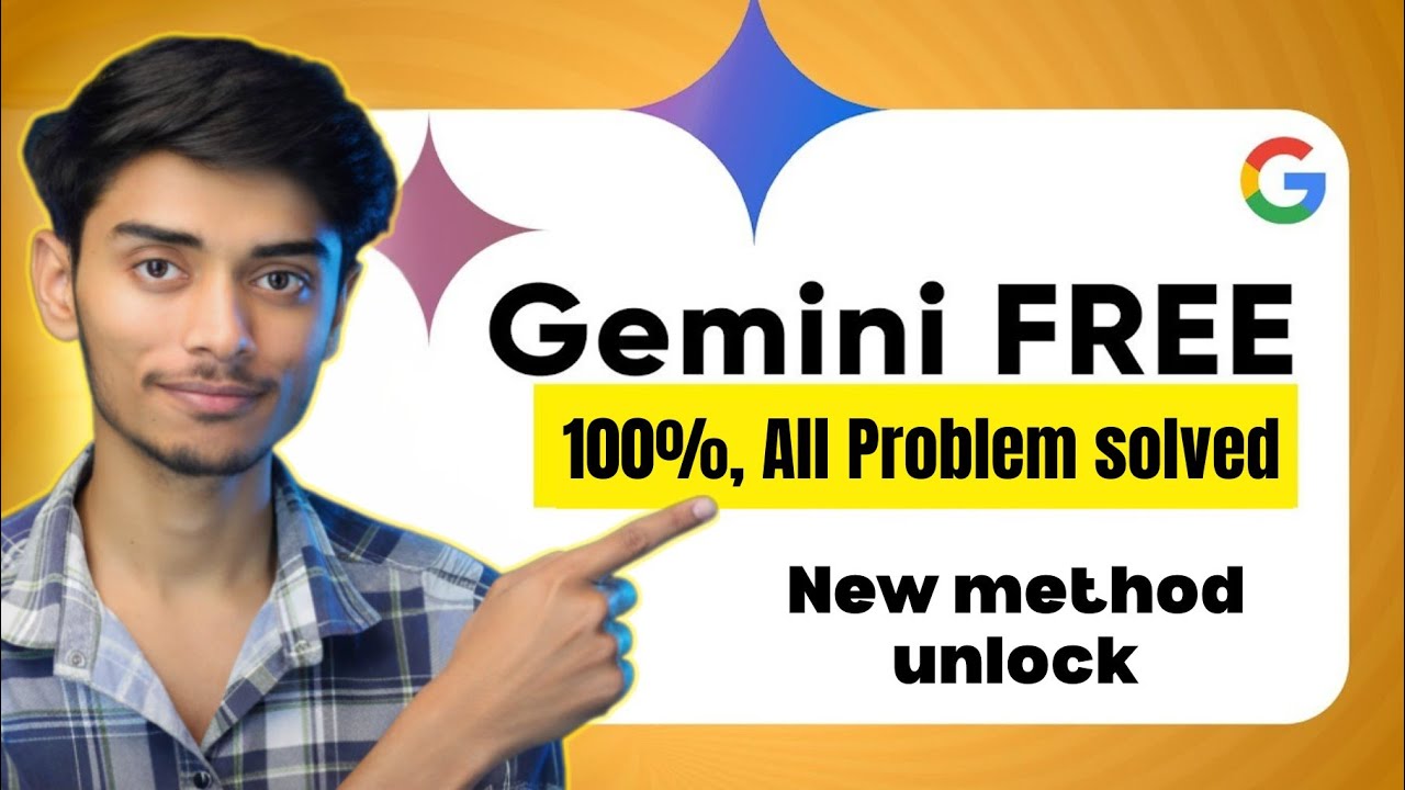 How To Get Google Gemini Pro FREE for Students 🔥 | 100% All Problem Solved