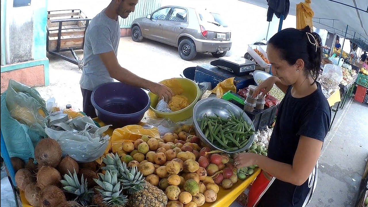 Feira do bairro Brasília em arapiraca Alagoas 
