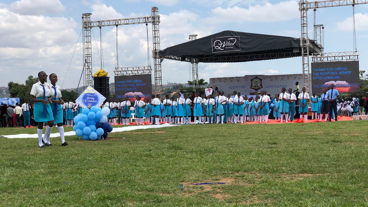 Performing “Tunaakusubwanga” on Prayer Day at Buddo SS