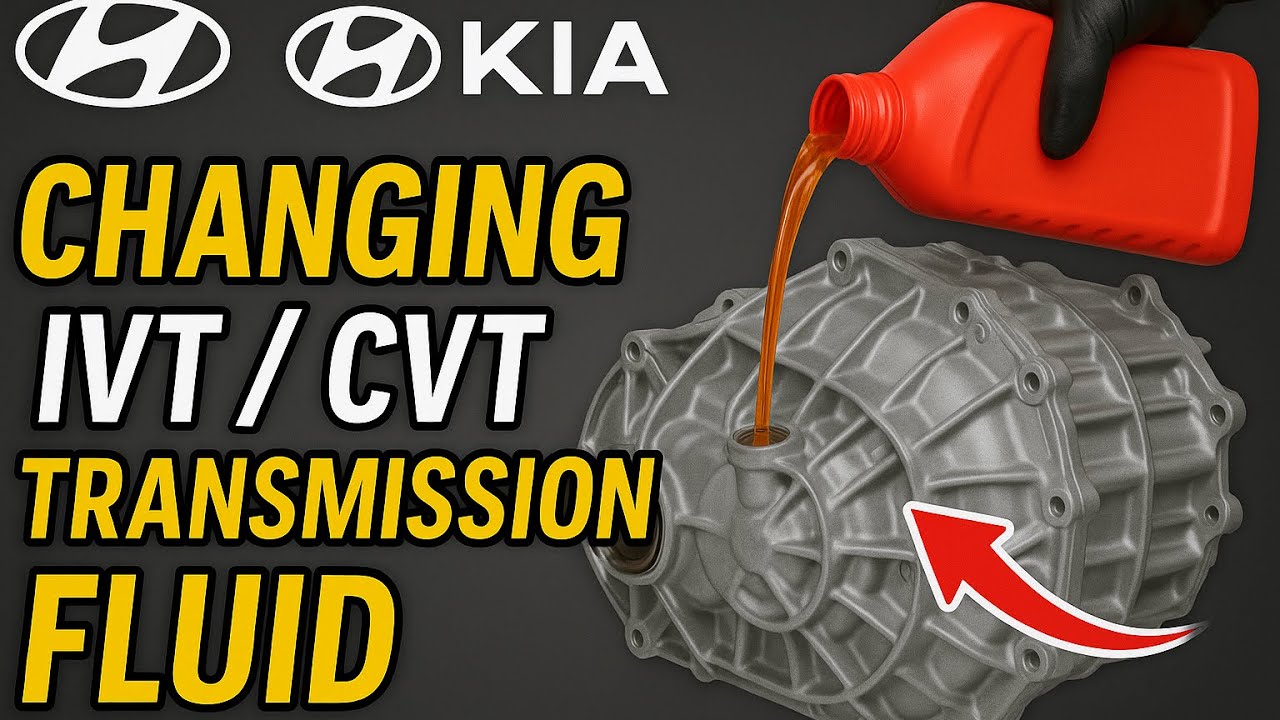 How to service your Hyundai/Kia IVT/CVT transmission!!
