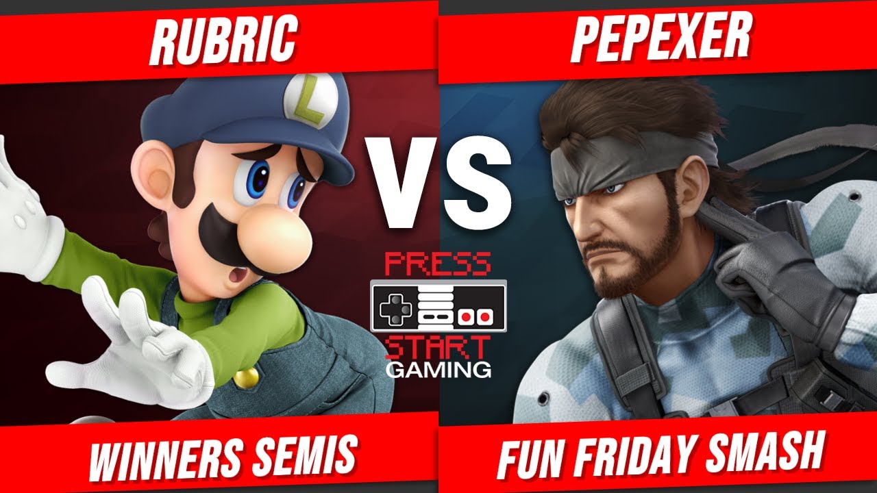 Fun Friday Smash Ft Reverse Mains - WSF - PSG | Rubric (Luigi) vs Pepexer (Snake)