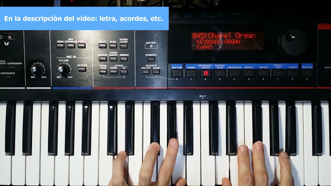Santo de Alfonso Luna - Estudio para órgano y teclado