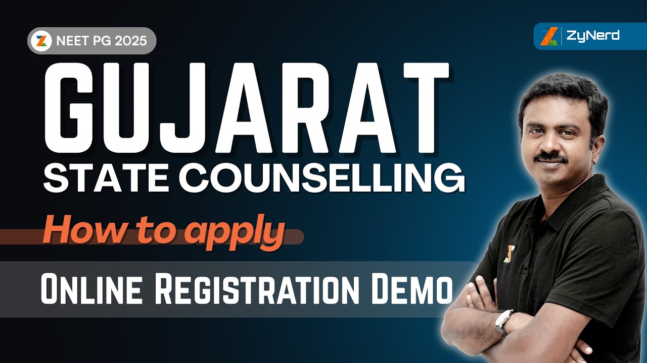 Gujarat State Counselling - How to apply | Online Registration Demo | NEET PG 2025