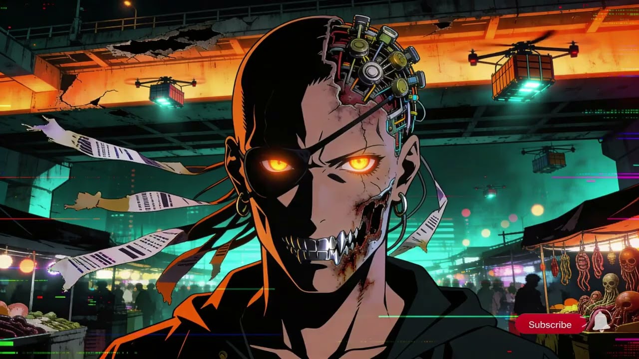 Synthwave Cyberpunk Mix | Darksynth for Deep Work (2578 七月- ネ)