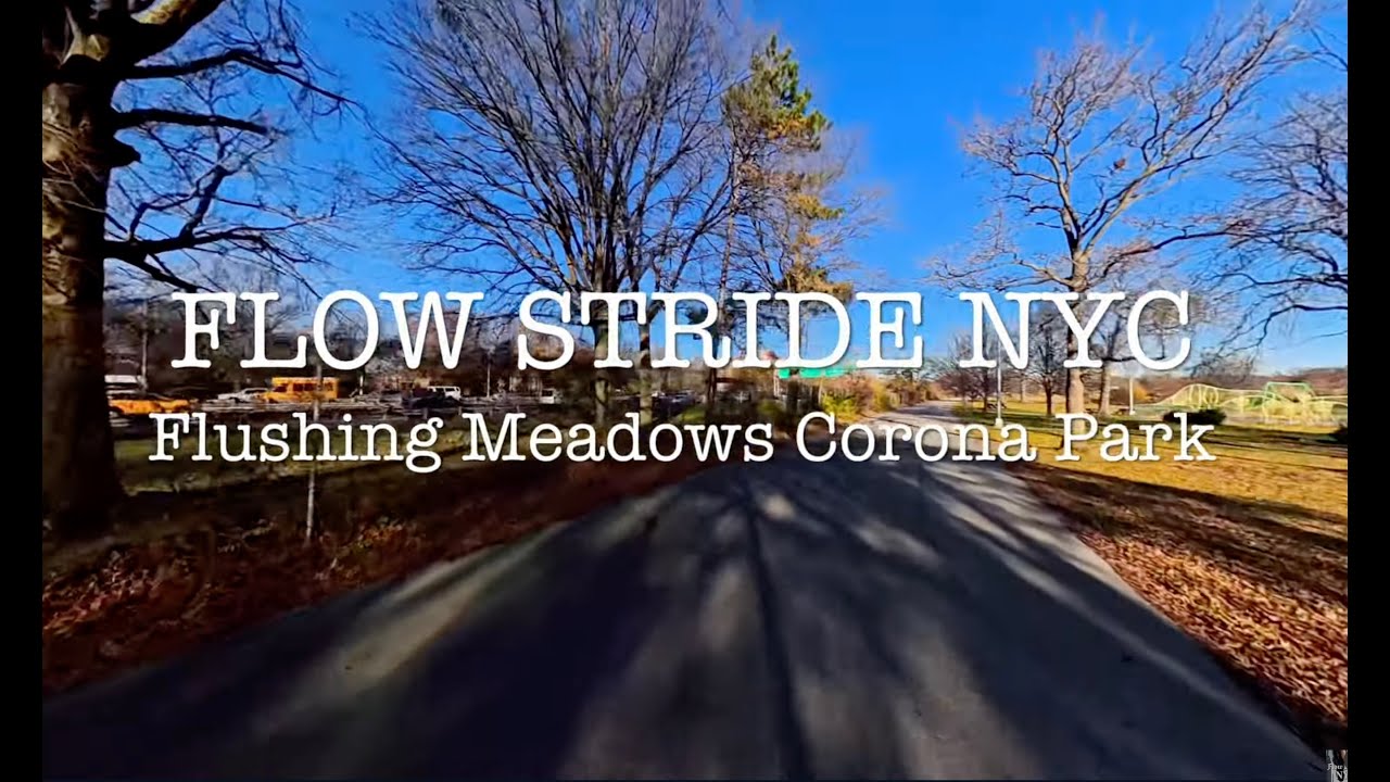 Easy Running Corona Park and around. insta 360