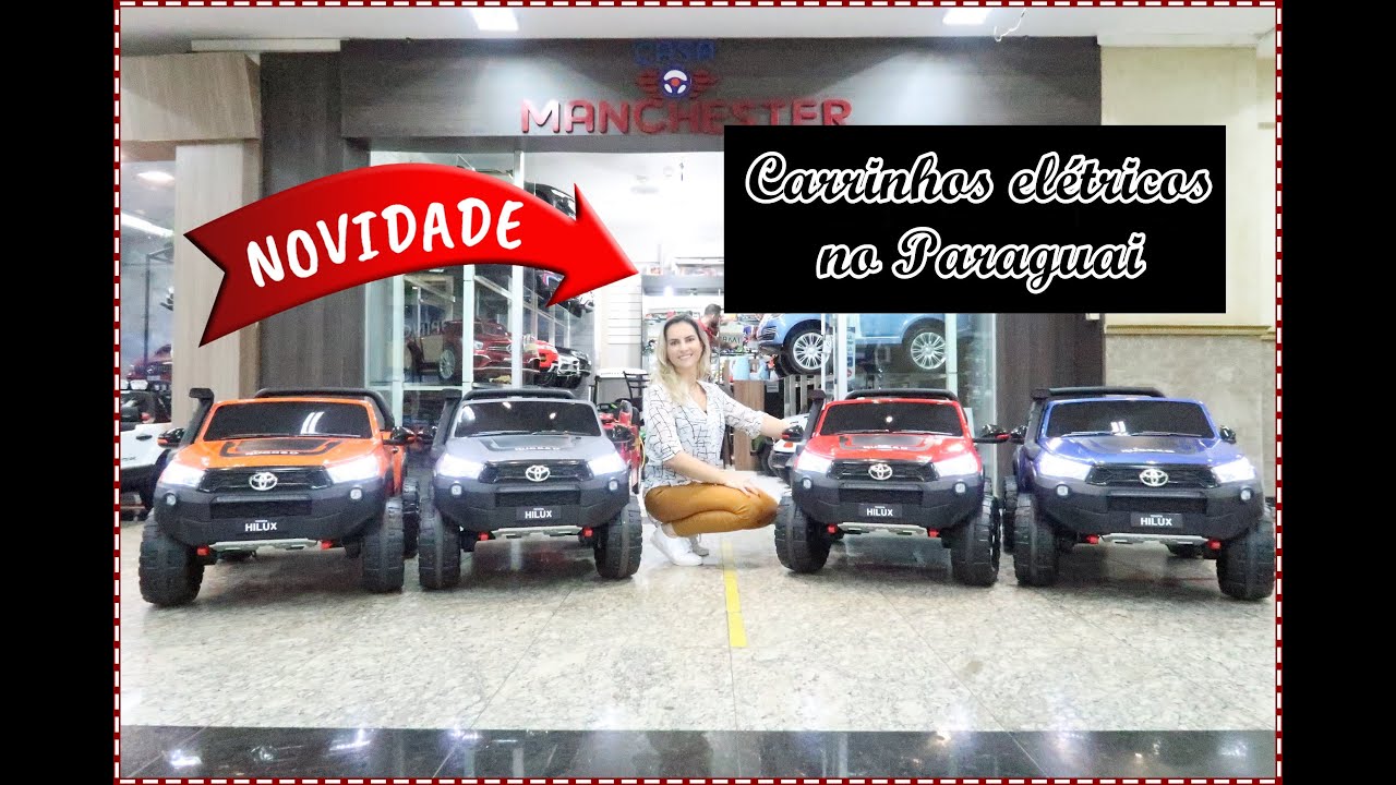 Novidades em Carrinhos elétricos no Paraguai