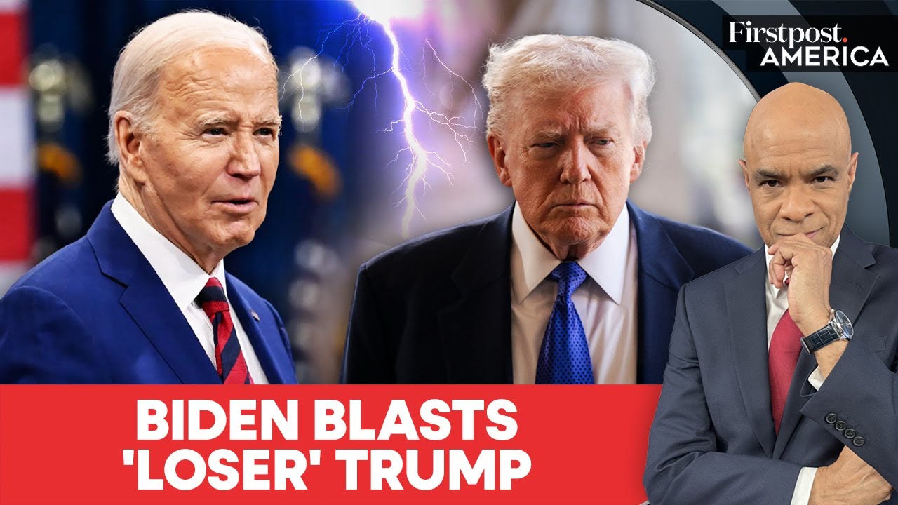Почему Байден раскритиковал Трампа в своей недавней речи? | Firstpost America | N18G