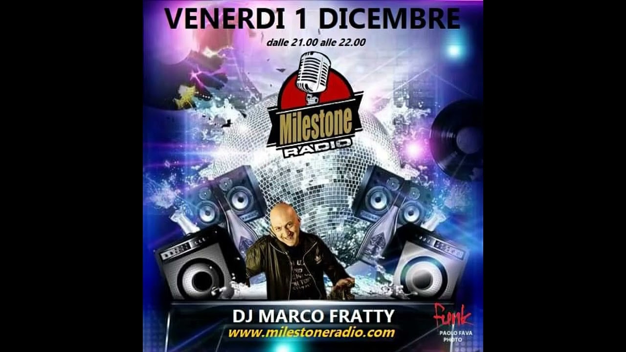 Dj Marco Fratty (Boomerang) Milestone Radio session 01.12.2023