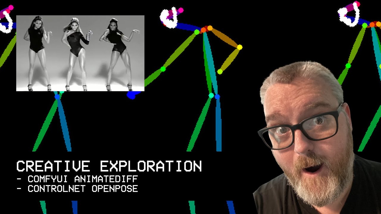ComfyUI AnimateDiff + OpenPose & ControlNet