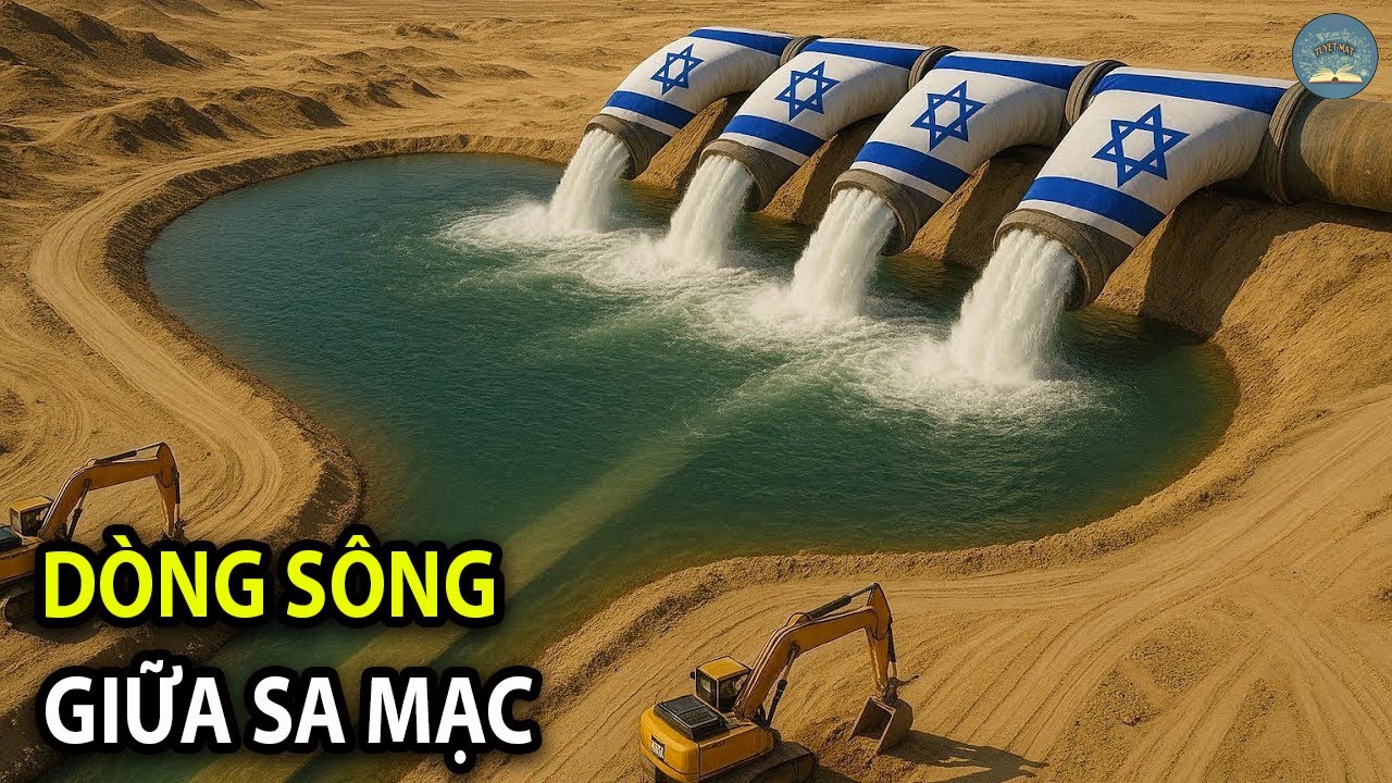 Israel Đã Khiến Thế Giới Choáng Váng Khi Xây Dựng Một Dòng Sông Ngay Giữa Sa Mạc | TUYỆT MẬT TV