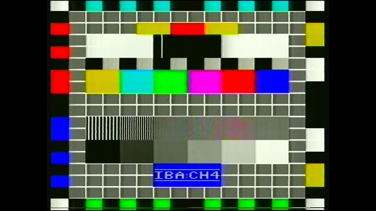 [720p/50p] Channel 4 | closedown and transmitter shutdown | 9th November 1990
