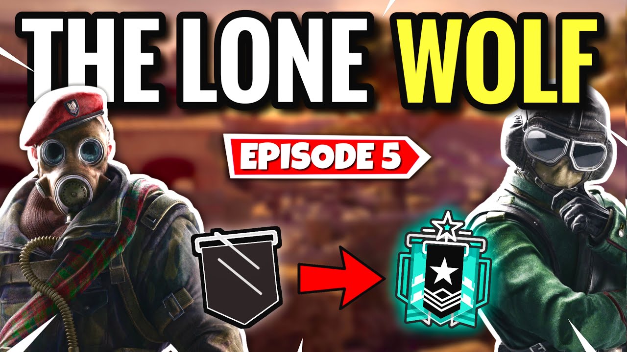 SOLO TO PLAT | Educational Commentary ✘ The Lone Wolf EP.5 (Rainbow Six Siege)