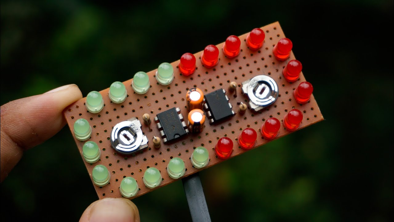 Awesome LED effect using NE555