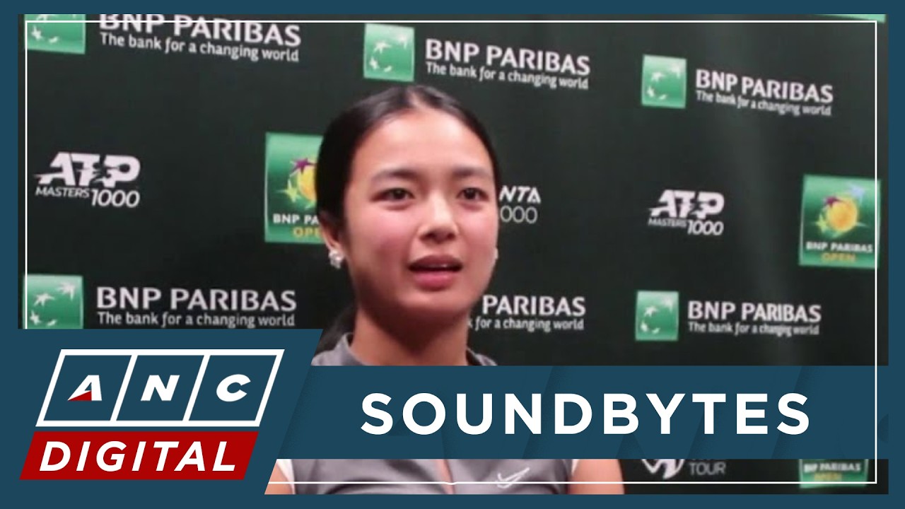 WATCH: Filipino tennis star Alex Eala on Indian Wells preparations | ANC