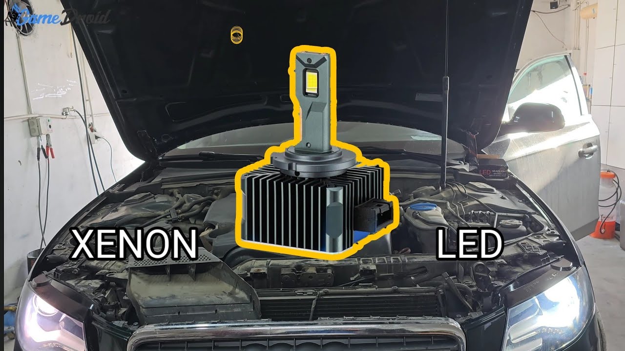 Audi A4 B8 Headlight Bulbs D3S Replacement 👨‍🔧🚗 - Xenon to Led Upgrade - Aliexpress