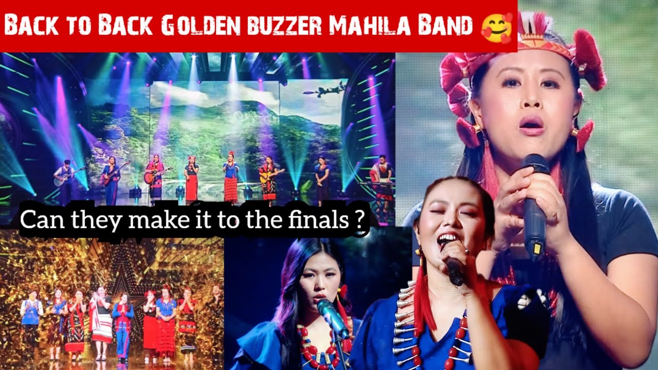Back to Back Golden buzzer performance | 15th NAP(IR) Mahila Band 🥰 😇