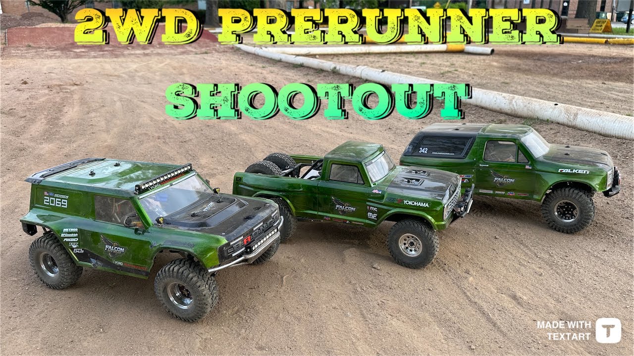 2WD Prerunner Shootout. Ali Beams vs Proline Beams vs KORP.