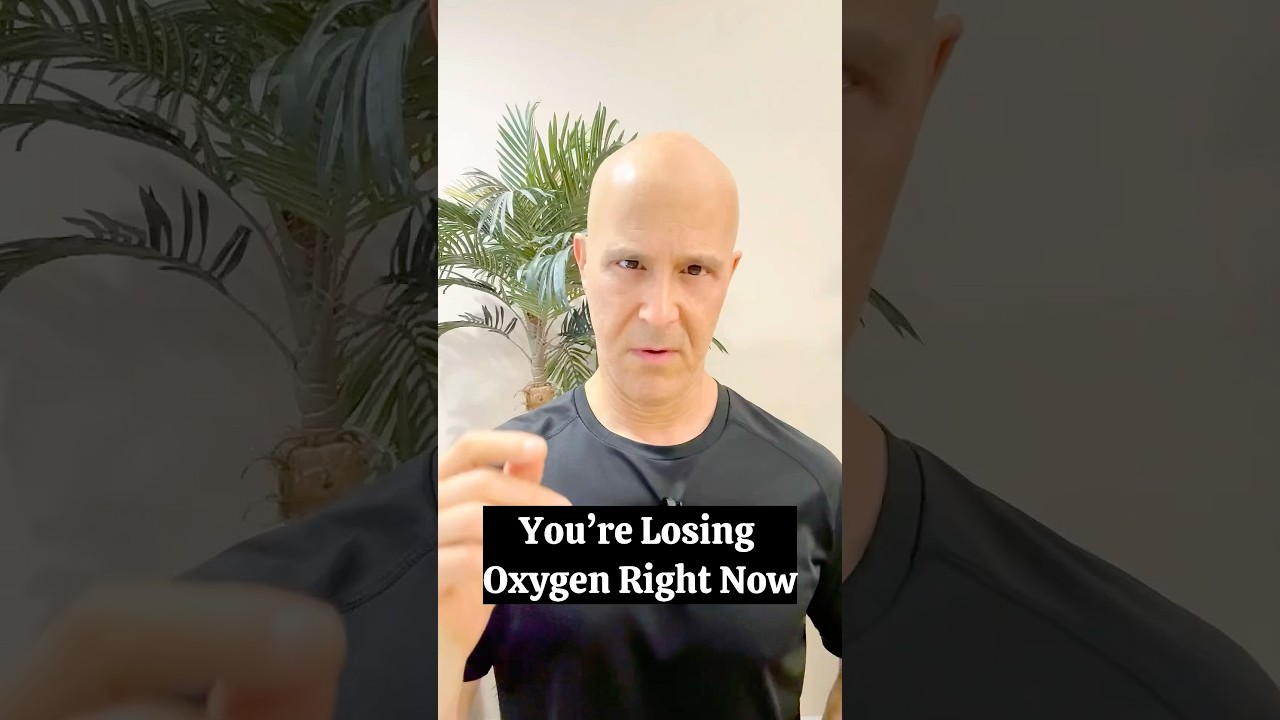 You’re Losing Oxygen Right Now!  #drmandell #oxygen #breathing #posture