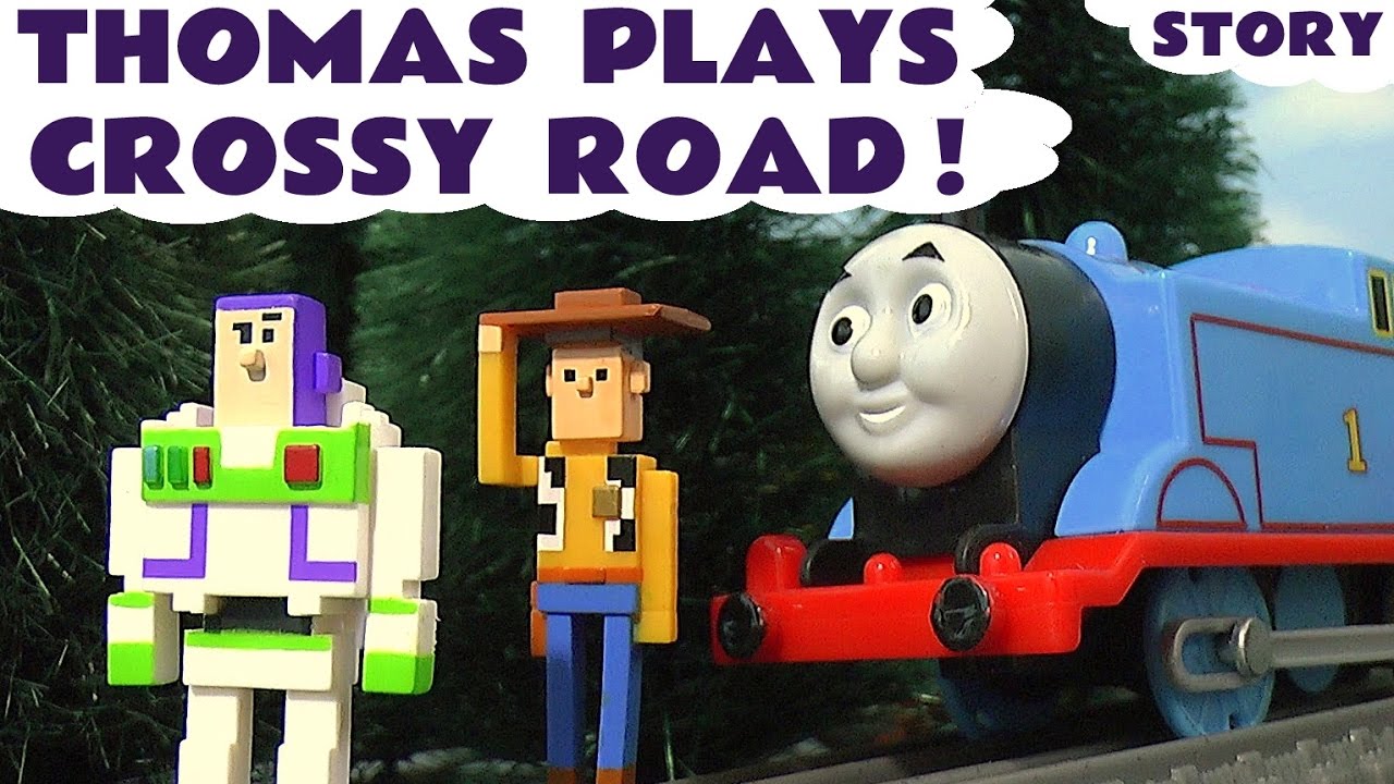 Thomas and Friends Toy Trains play Crossy Road