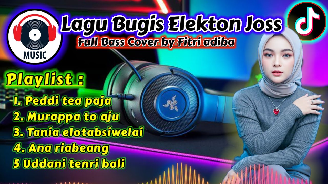 LAGU BUGIS elekton jos cover by Fitri aniba full bass / peddi tea paja x ana riabeang