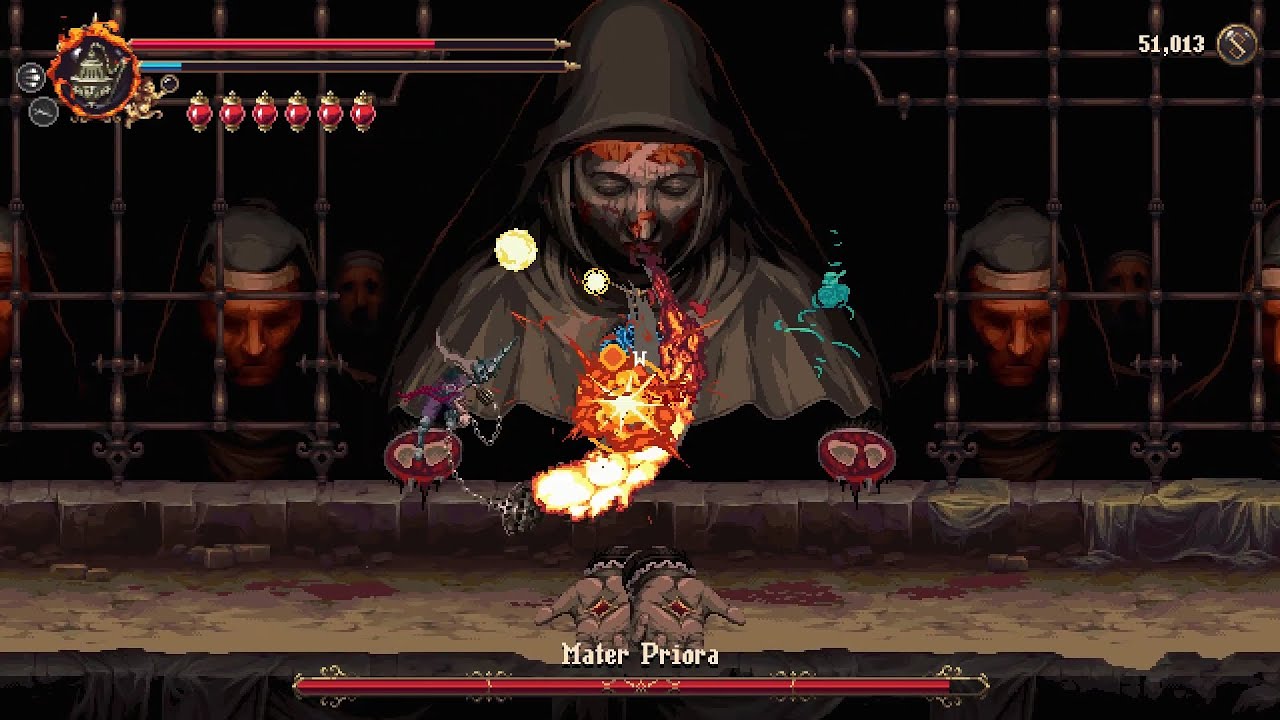 Blasphemous 2 Mea Culpa DLC: Captive Sister of Silence BossFight