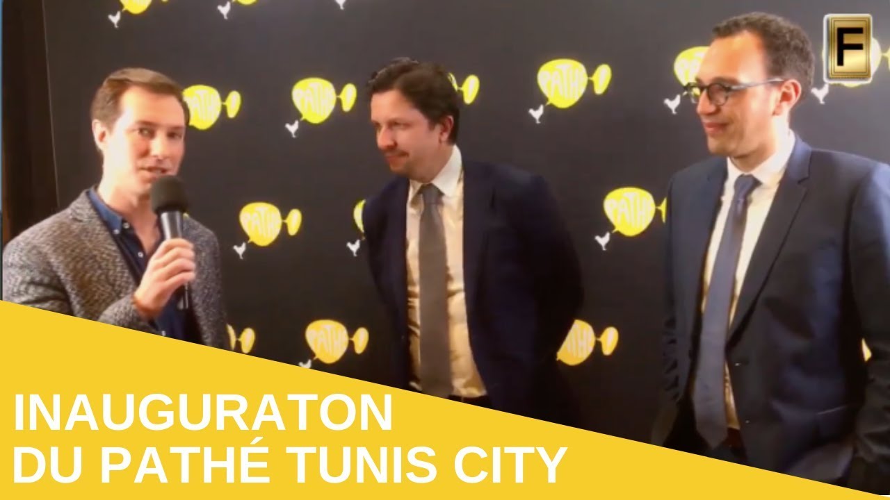 INAUGURATION DU PATHÉ TUNIS CITY avec Wassim Beji et Ahmed Amine Azouzi