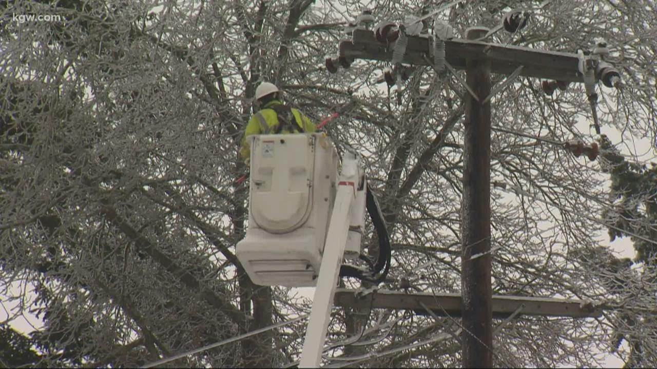 Power outages in Portland metro, Willamette Valley due to winter storm