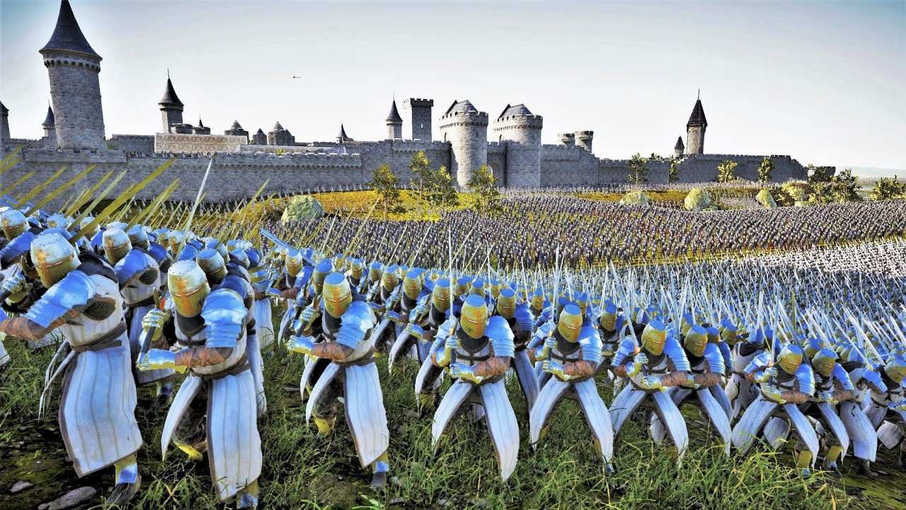 SALADIN'S ARMY LAY SIEGE TO KINGDOM OF JERUSALEM - Ultimate Epic Battle Simulator 2