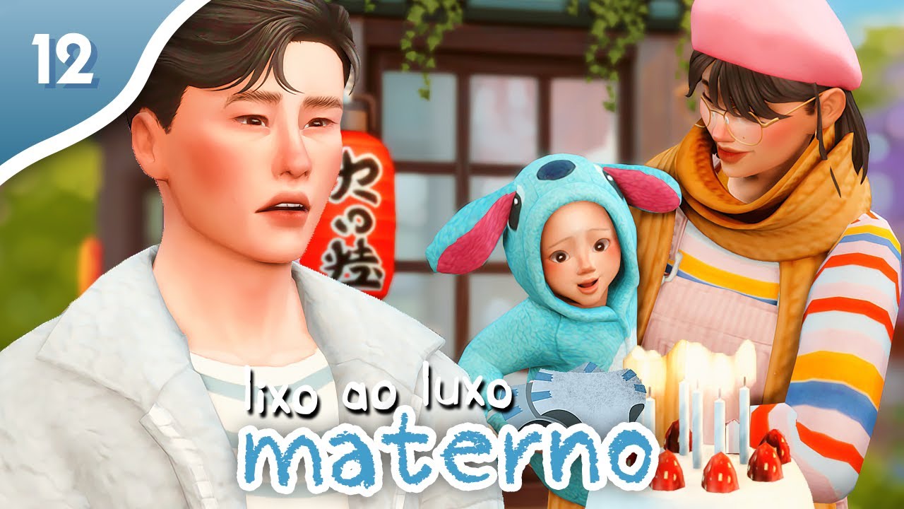 ele DESCOBRIU que é o PAI! qual foi a reação dele? 🤔 l the sims 4 desafio lixo ao luxo materno