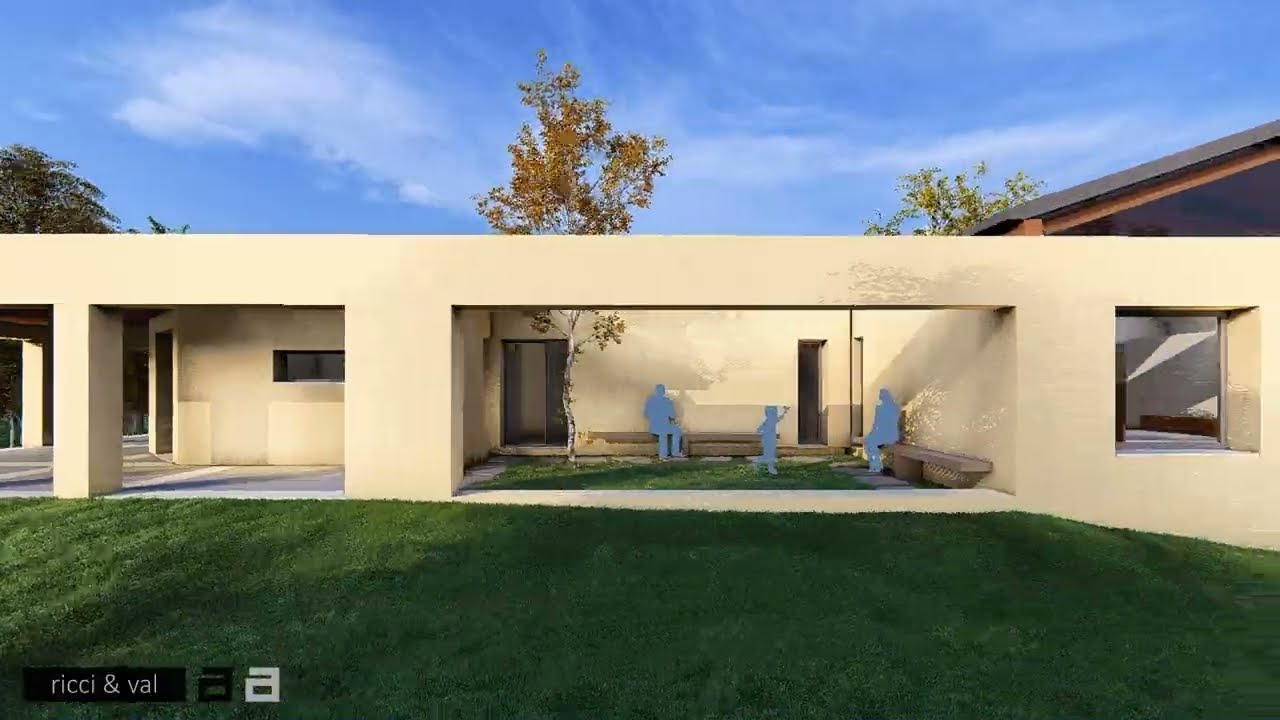 Parco e Villa sulle colline di Collalto - Video prospetto