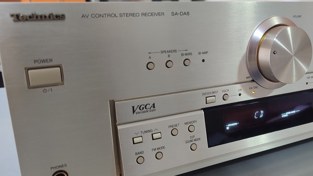 Amplificador Technics SA-DA8