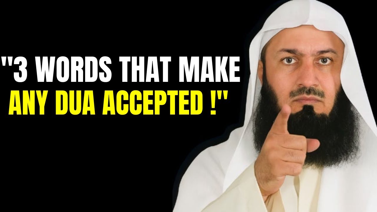 The Secret 3 Words That Make Any Dua Accepted | Powerful Islamic Reminder